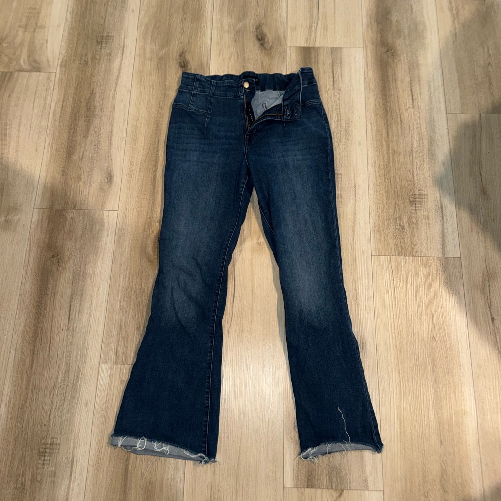 Lucky Brand Dark Indigo Flare Jeans